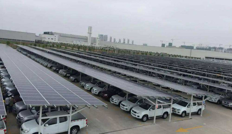 100千瓦光伏停車場投資多少，停車坪搭建光伏違建嗎